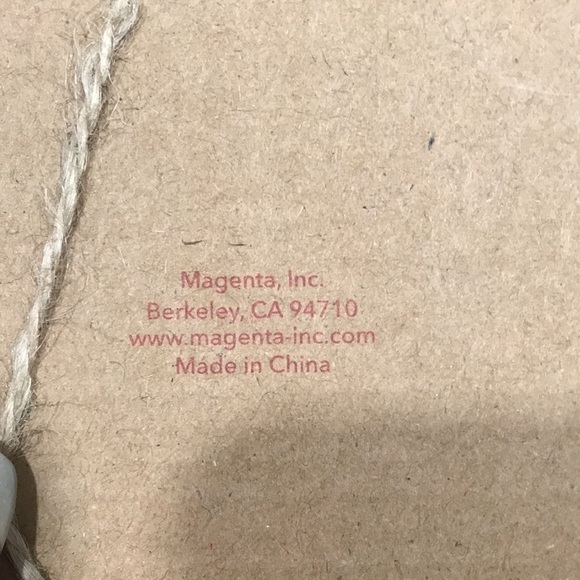 Rae Dunn NIB “Eat, Drink, Be Merry” Christmas Ceramic Ornament Balls by Magenta - Picture 9 of 11